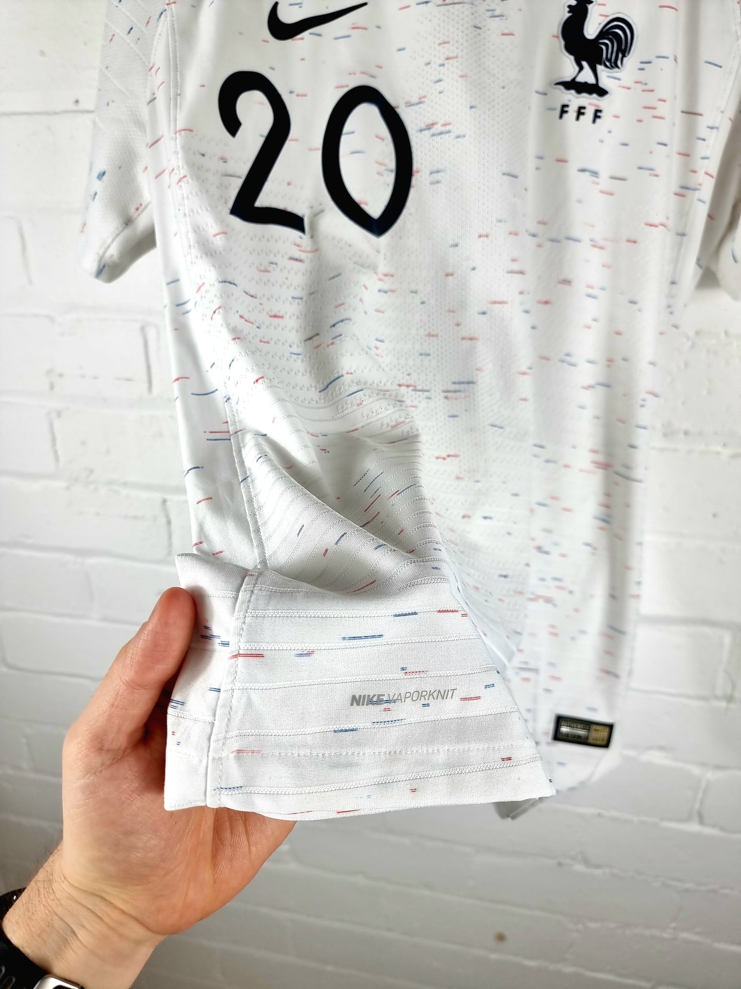 Nike France 2018/19 'Thauvin 20' Player Spec Away Shirt Large