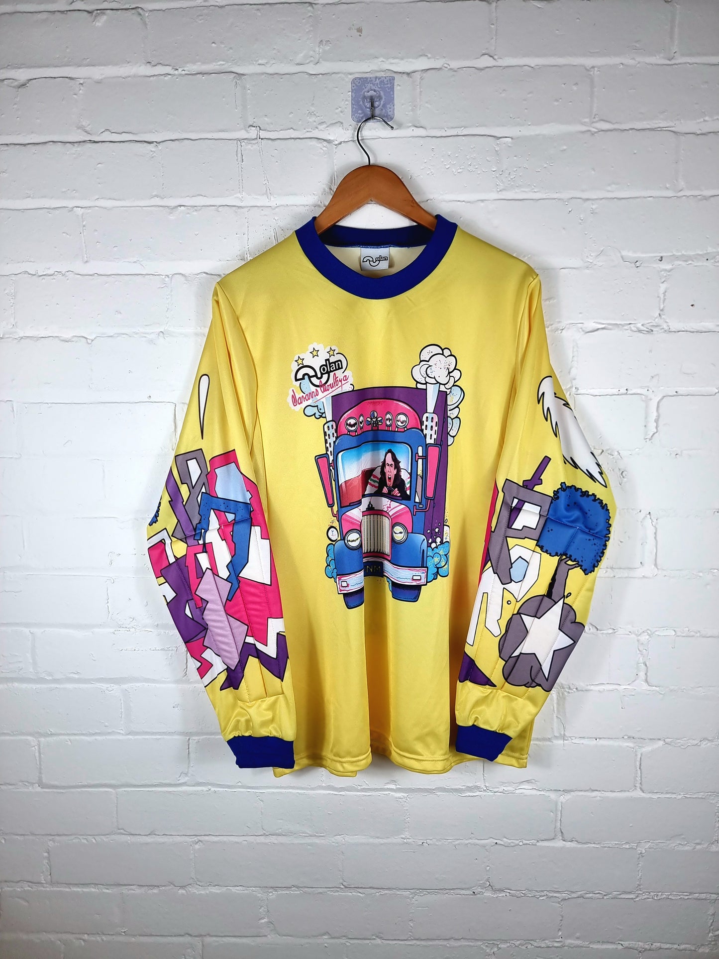 Olan Boca Juniors 1994/95 Navarro Montoya Long Sleeve Reissue Goalkeeper Shirt XL
