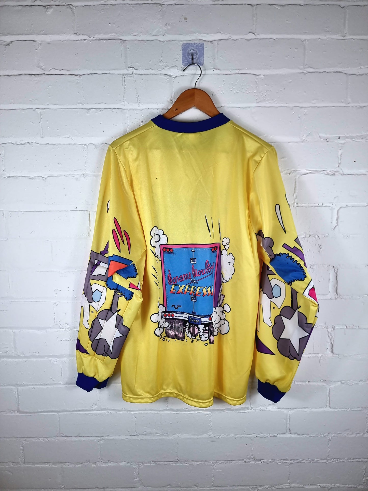 Olan Boca Juniors 1994/95 Navarro Montoya Long Sleeve Reissue Goalkeeper Shirt XL