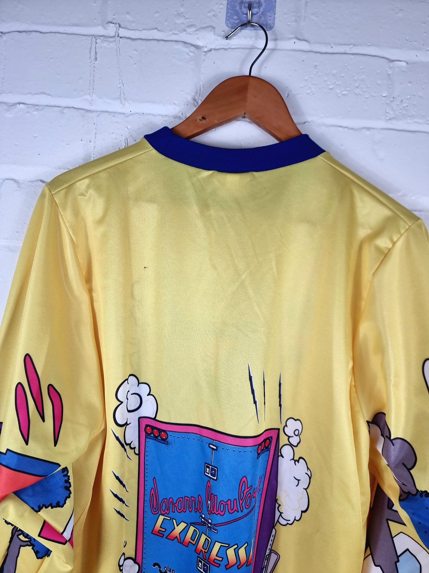 Olan Boca Juniors 1994/95 Navarro Montoya Long Sleeve Reissue Goalkeeper Shirt XL