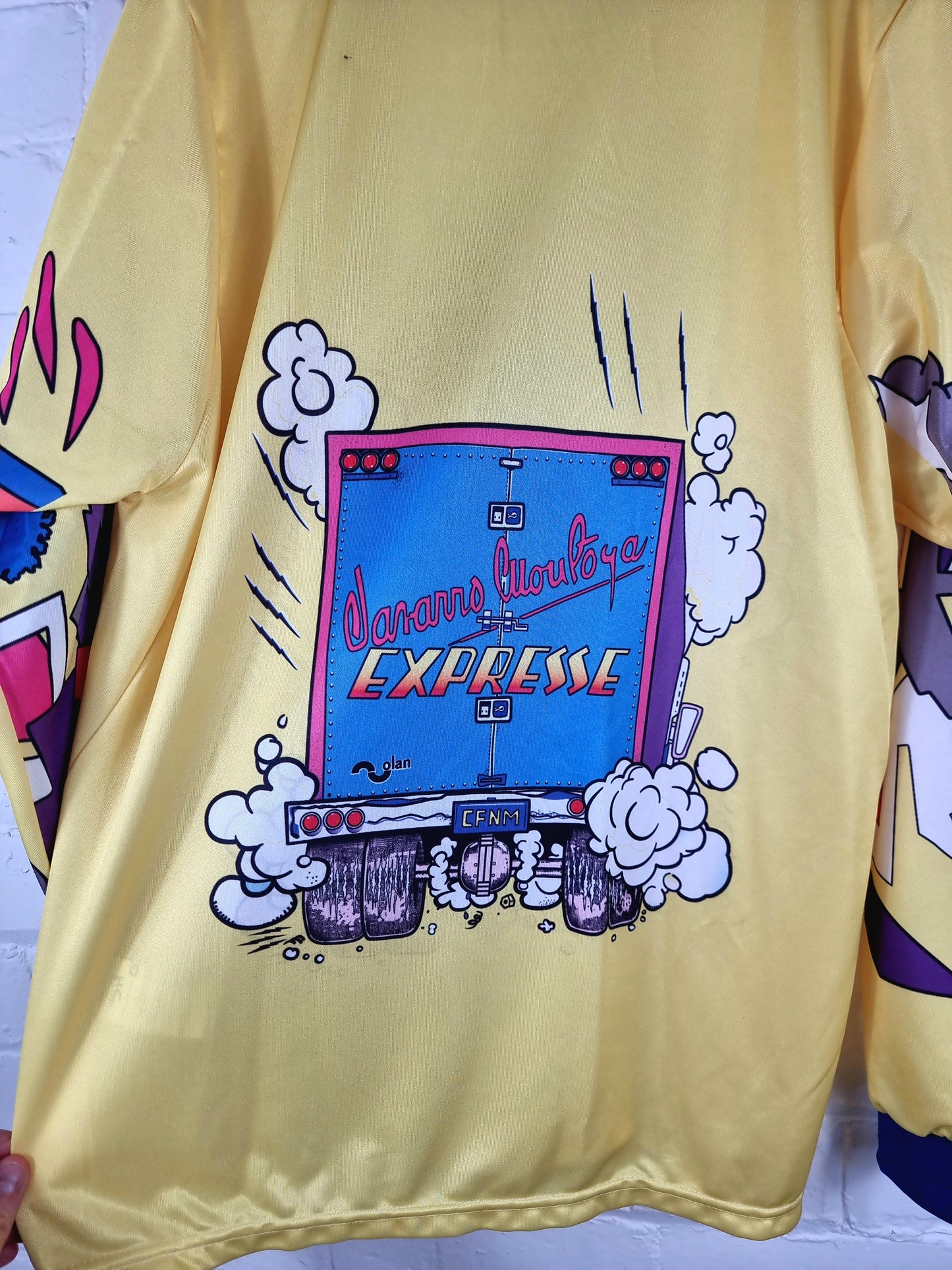 Olan Boca Juniors 1994/95 Navarro Montoya Long Sleeve Reissue Goalkeeper Shirt XL