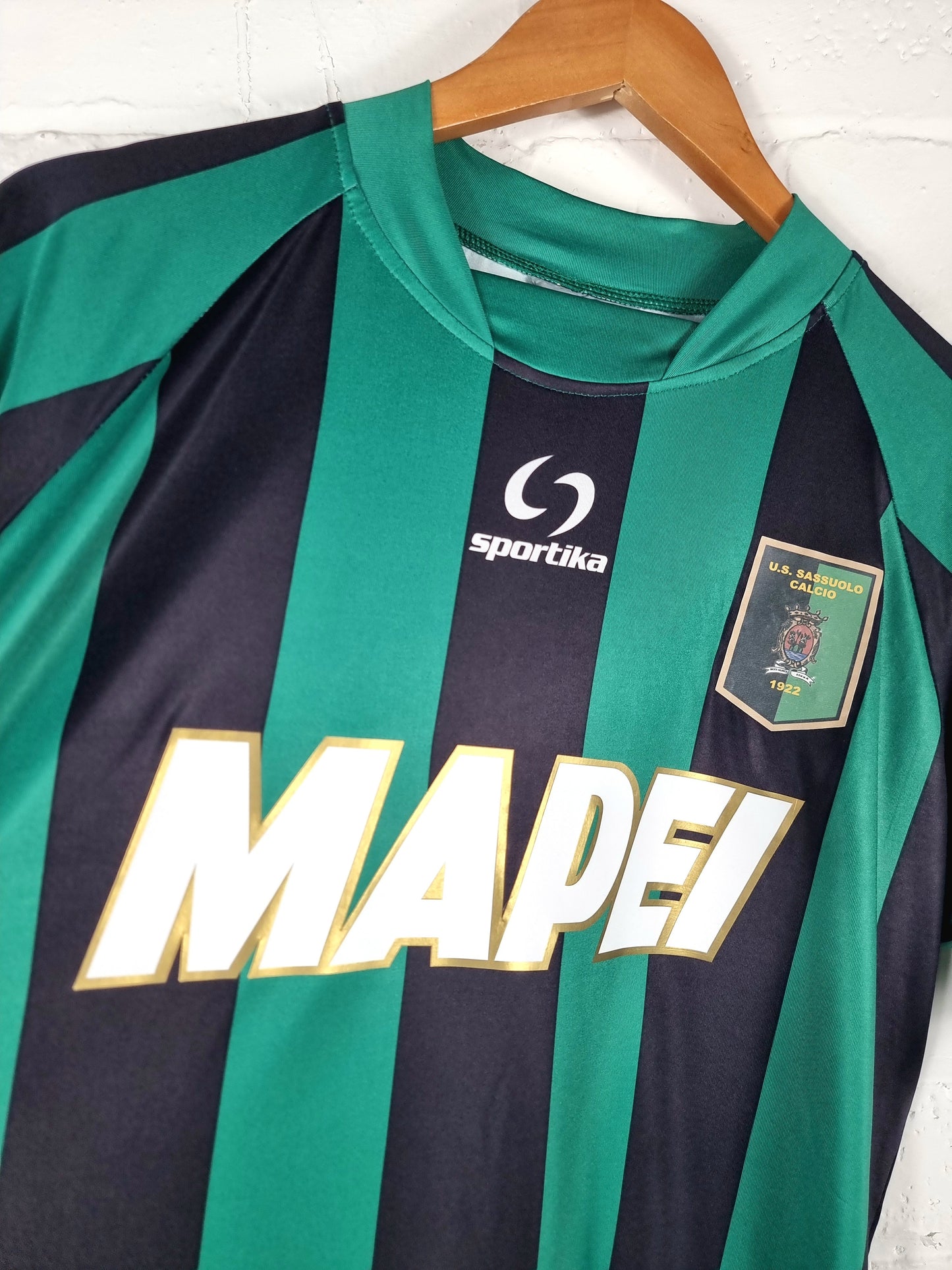 Sportika Sassuolo 2008/09 'Zampagna 99' Home Shirt Medium