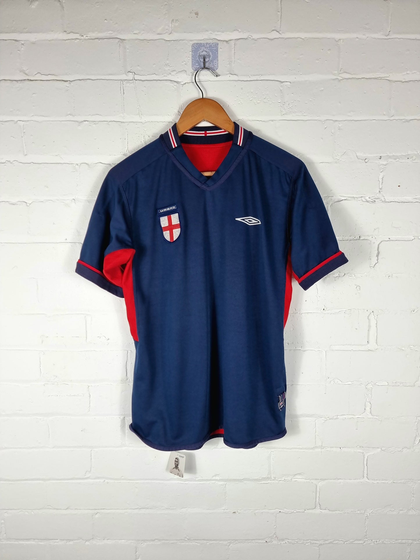 Umbro England 2002/04 Reversible Away Shirt Small