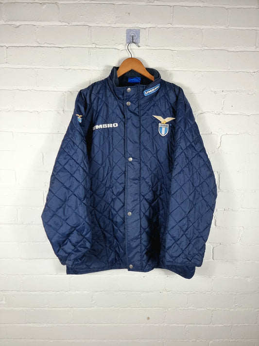 Umbro Lazio 1996/98 Padded Bench Jacket XL