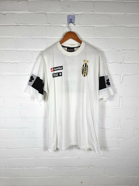 Lotto Juventus 2001/02 Cotton Training T-Shirt XL