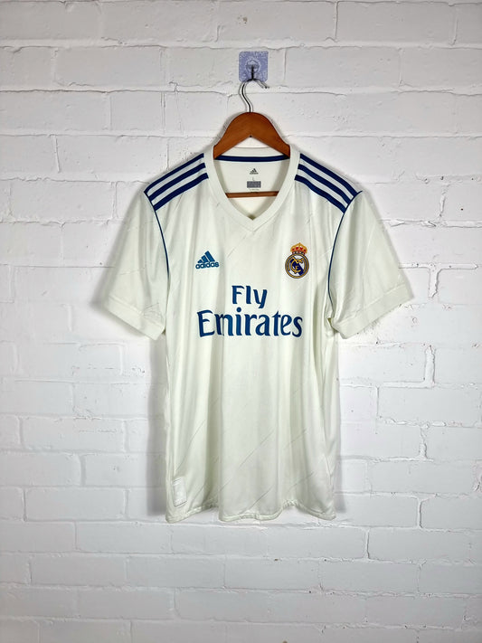 Adidas Real Madrid 2017/18 Home Shirt Large