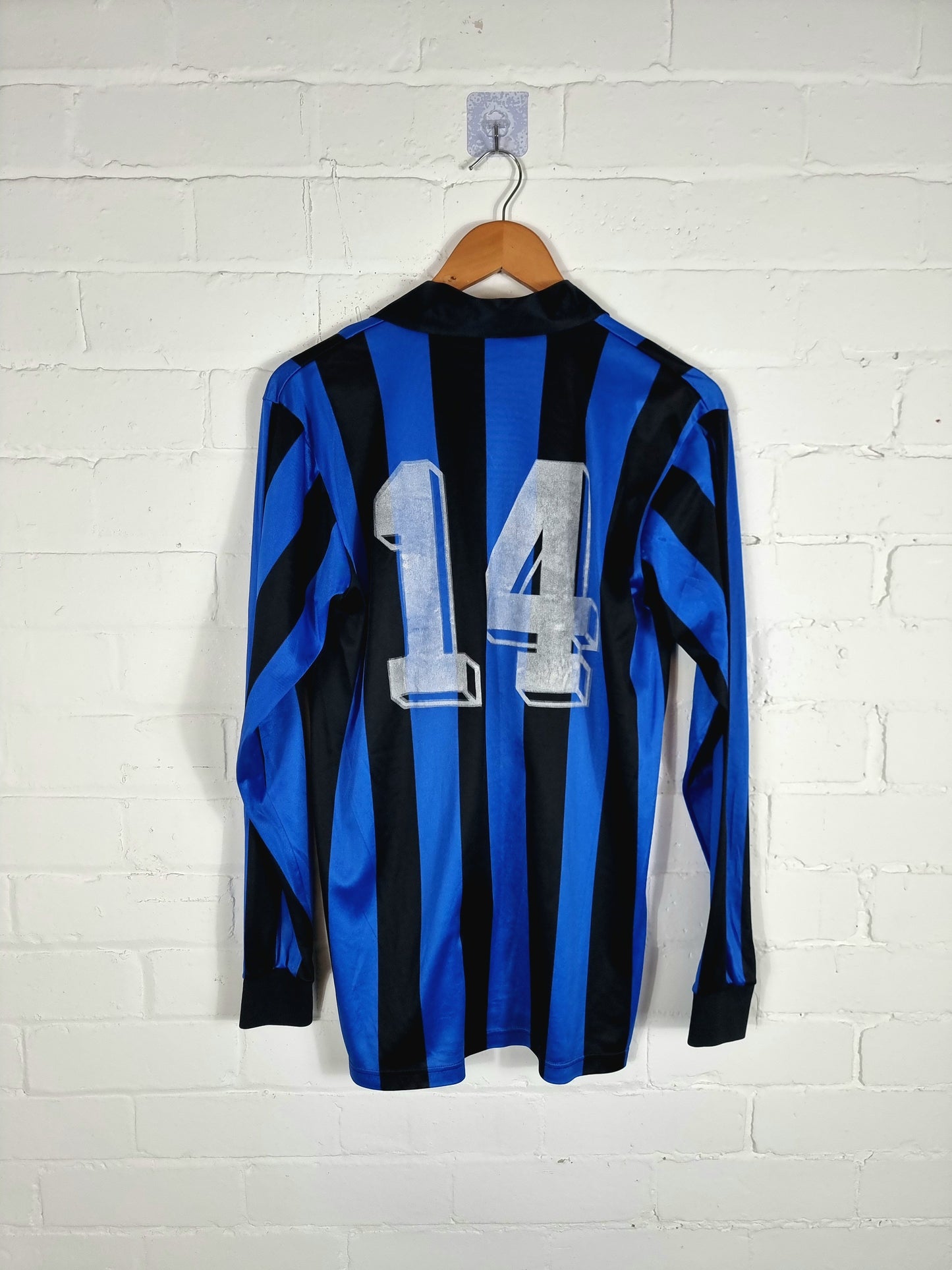 Puma SC Ronnau 74 1980s Long Sleeve Football Shirt Large