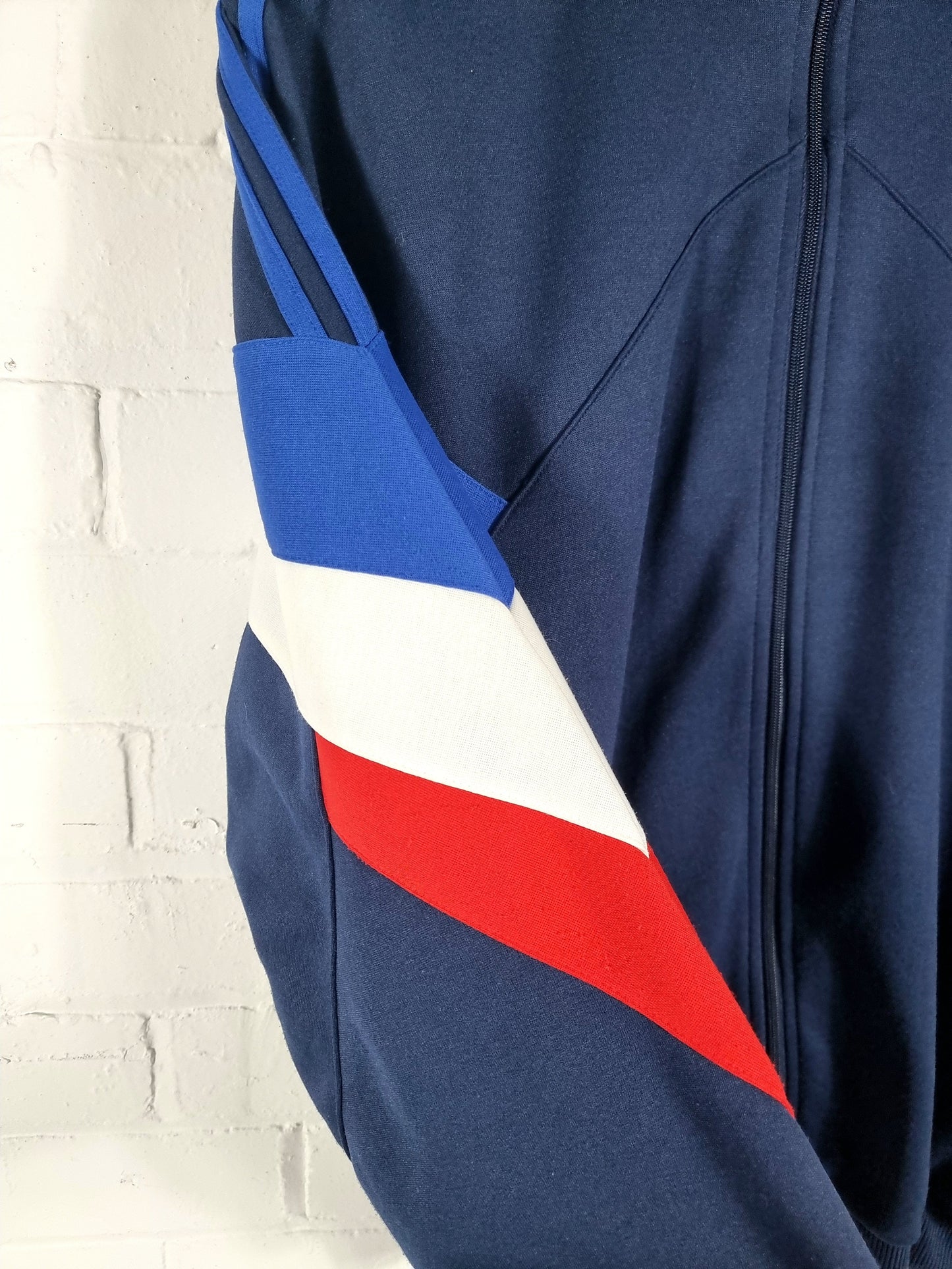 Adidas 1990s Vintage Block Colour Track Jacket Large