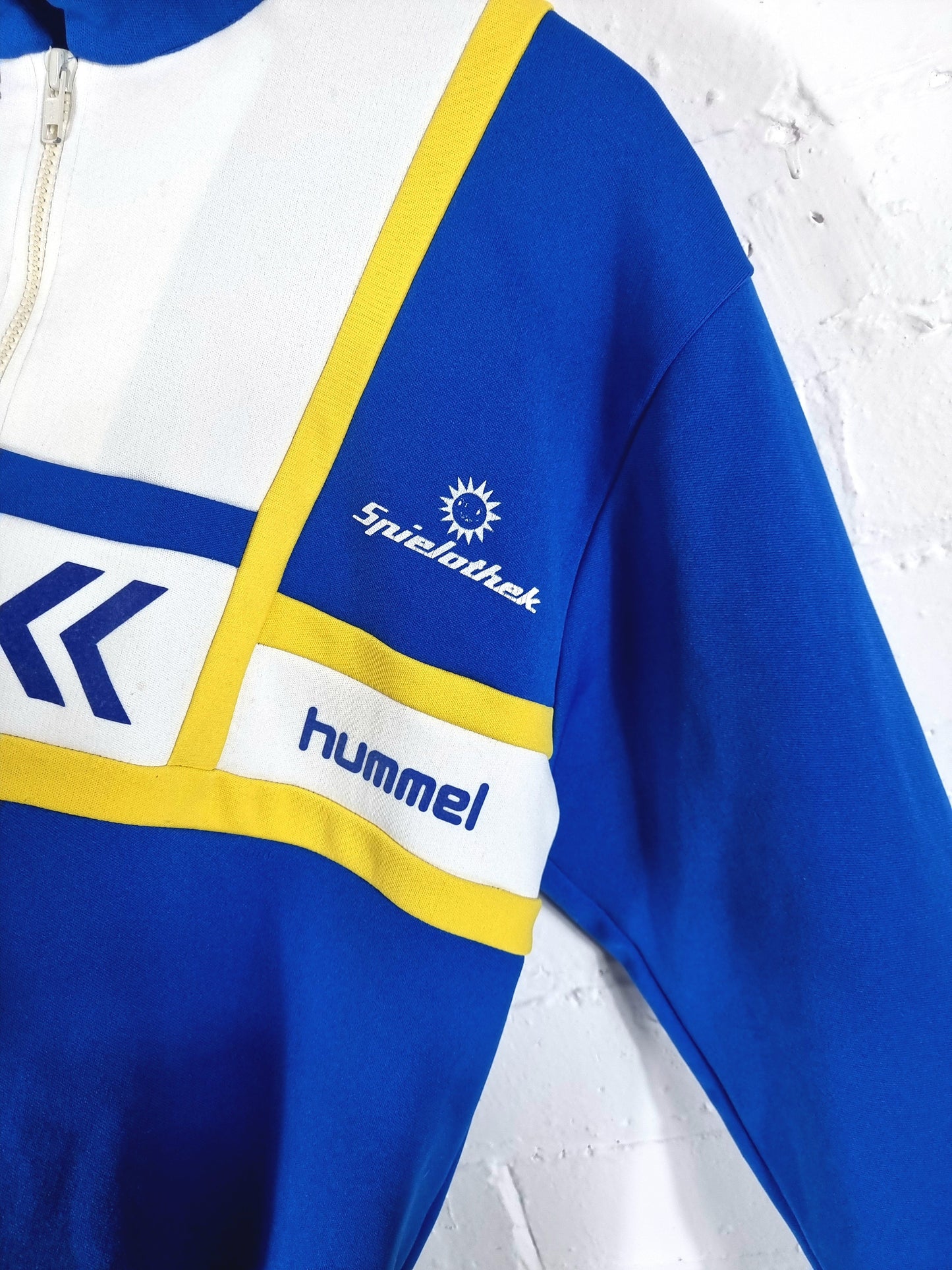 Hummel 1980s Quarter Zip Sweatshirt Large