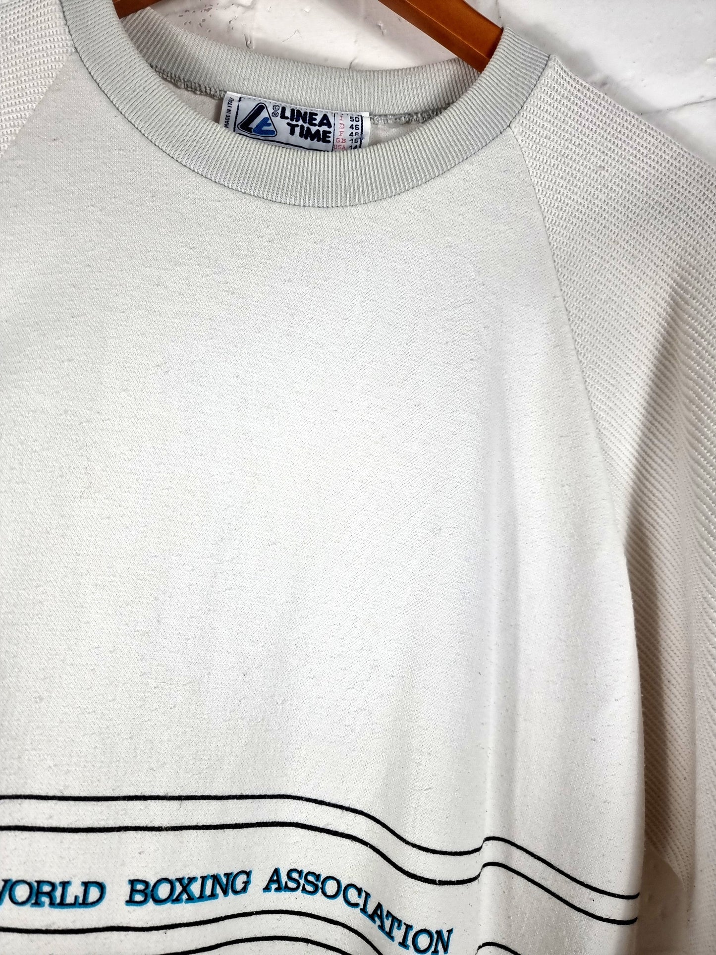 Linea Time 1980s Vintage WBA Boxing Sweater Women's 16