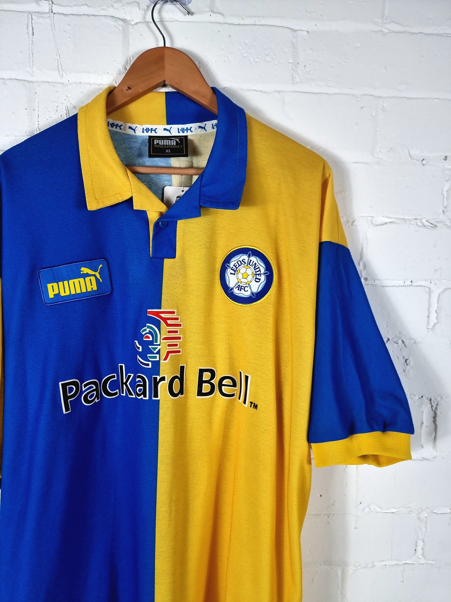 Puma Leeds United 1997/99 'Hopkin 12' Away Shirt XL