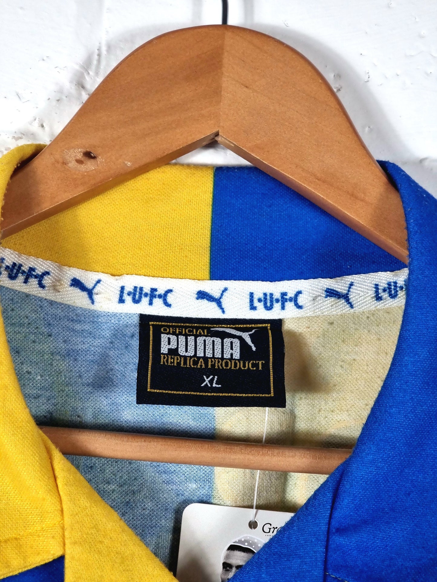 Puma Leeds United 1997/99 'Hopkin 12' Away Shirt XL