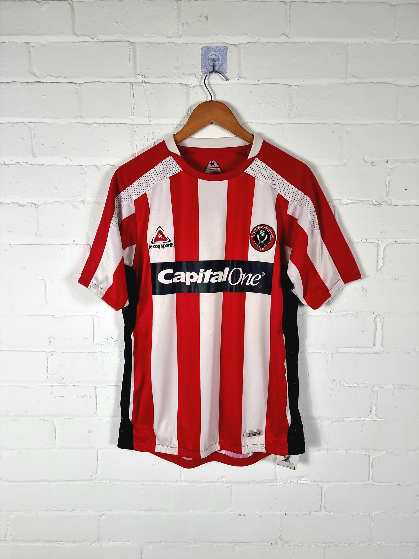 Le Coq Sportif Sheffield United 2007/08 Home Shirt Medium