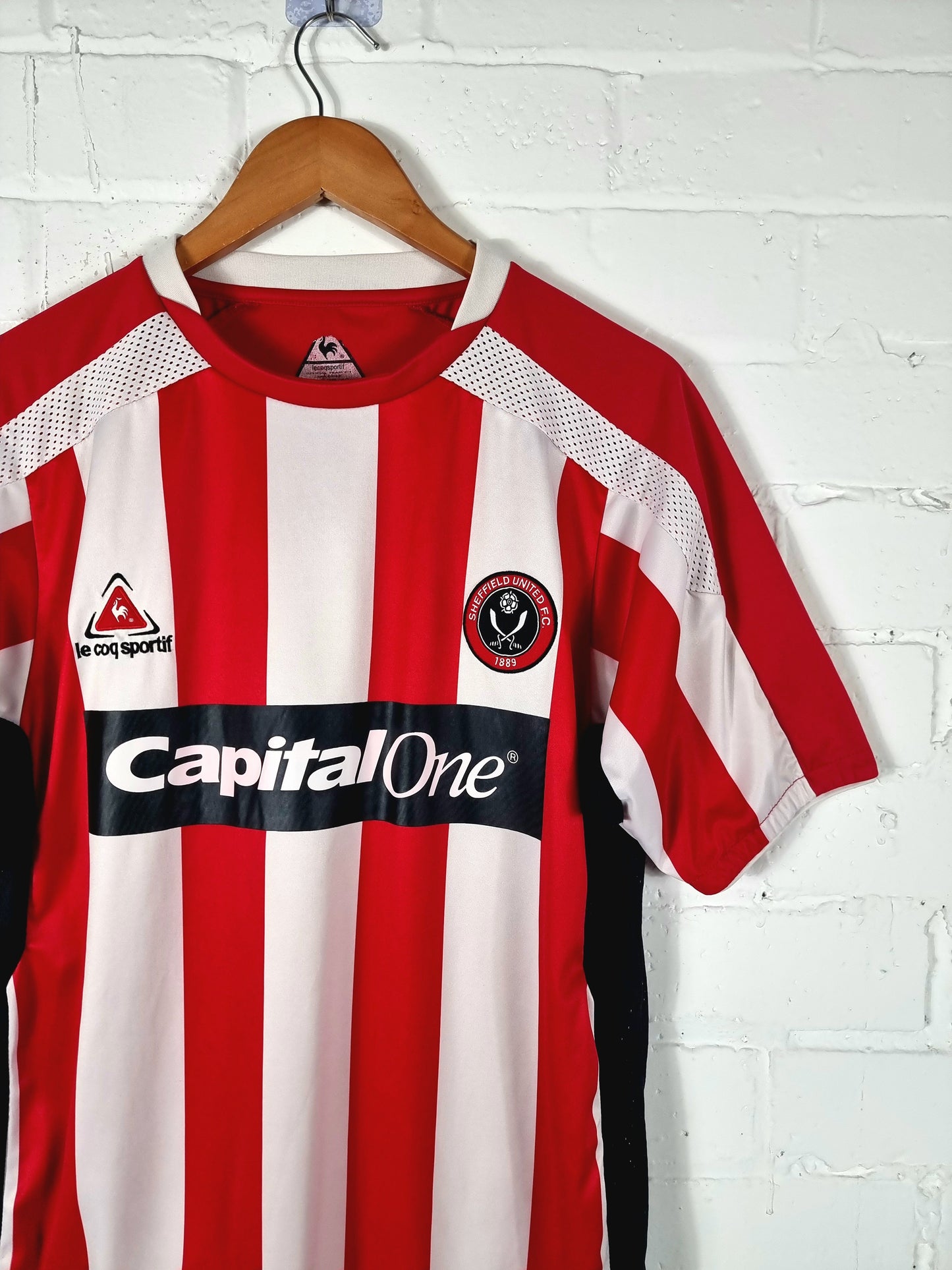 Le Coq Sportif Sheffield United 2007/08 Home Shirt Medium