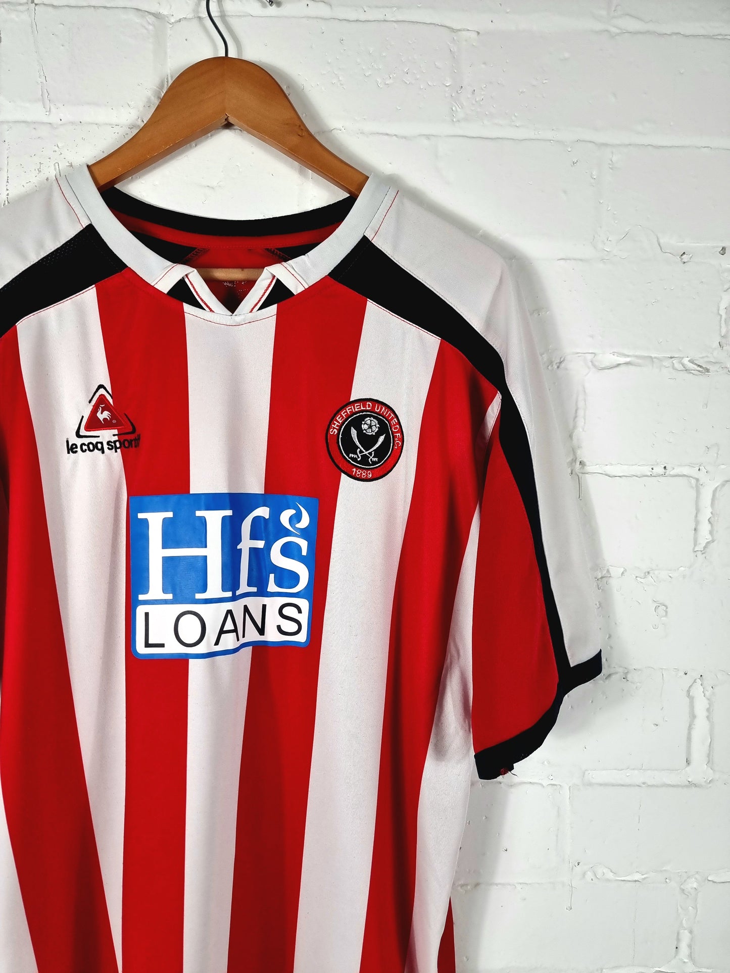 Le Coq Sportif Sheffield United 2005/06 Home Shirt Medium