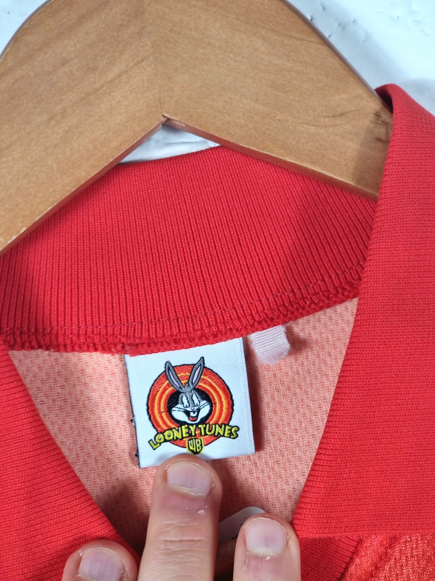 Looney Tunes Spain 1998 Graphic Football Shirt Medium
