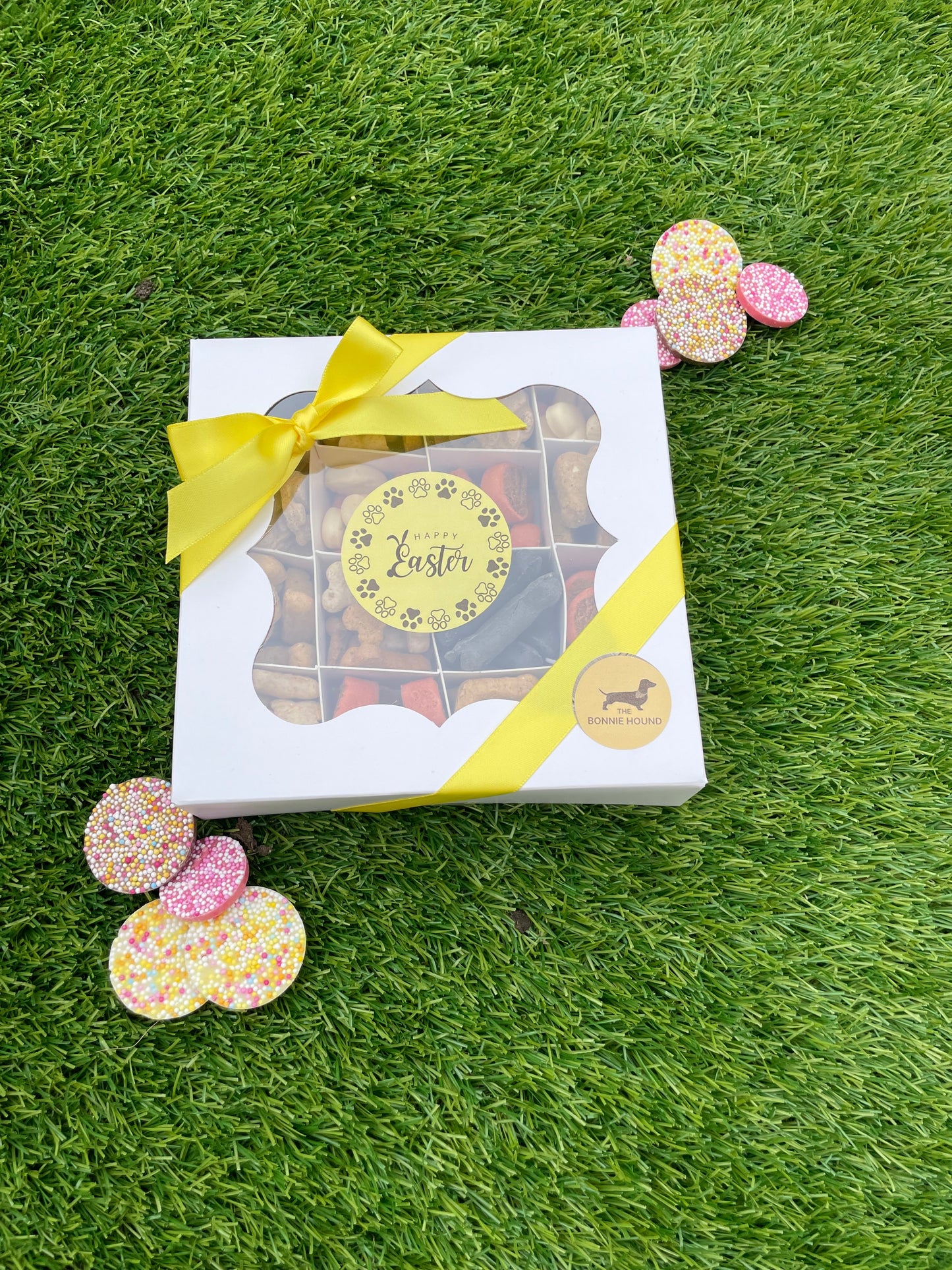 Happy Easter Treat Box - Dog Safe Chocolates