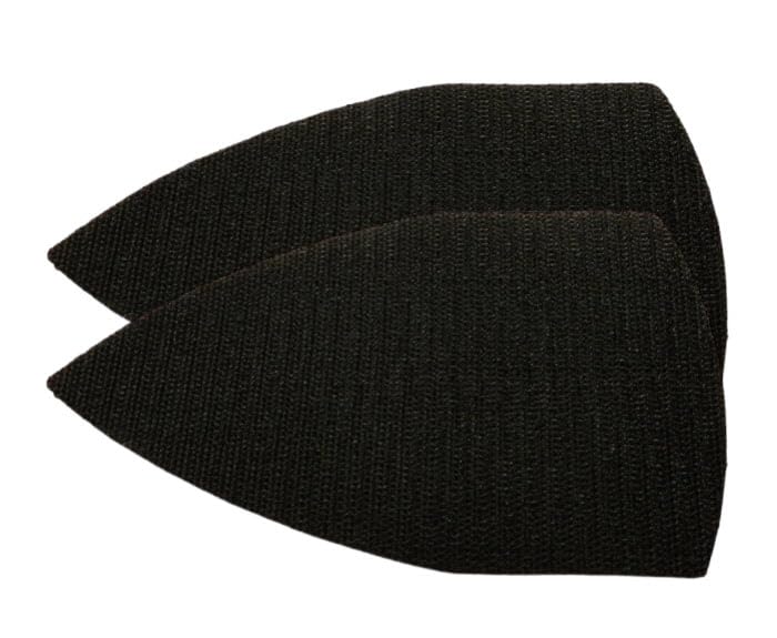 2 x Replacement Hook Pads WITHOUT foam backing for detail sanders and palm sanders