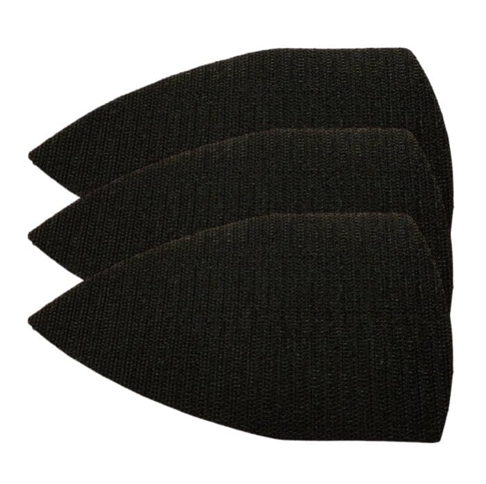 3 x Replacement Hook Pads WITHOUT foam backing for detail sanders and palm sanders