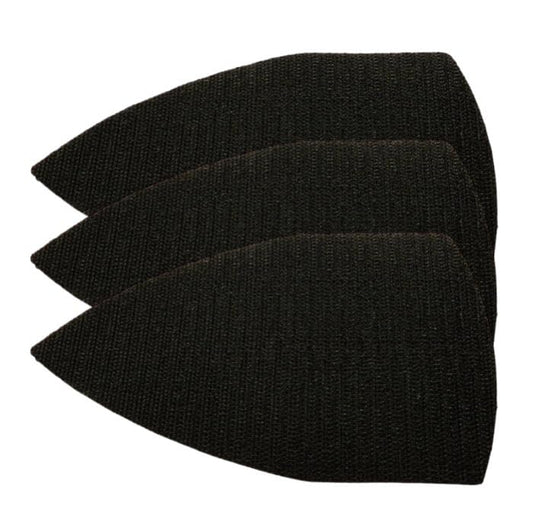3 x Replacement Hook Pads WITHOUT foam backing for detail sanders and palm sanders