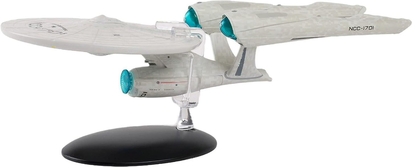#23 U.S.S. Enterprise NCC-1701 (2009) Kelvin Timeline XL EDITION Diecast Model Ship (Eaglemoss / Star Trek)