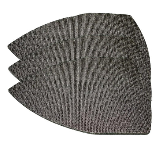 3 x Replacement Hook Pads with 3mm foam backing for detail sanders and palm sanders
