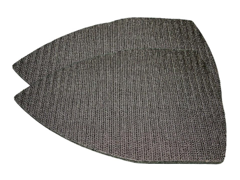 2 x Replacement Hook Pads with 3mm foam backing for detail sanders and palm sanders