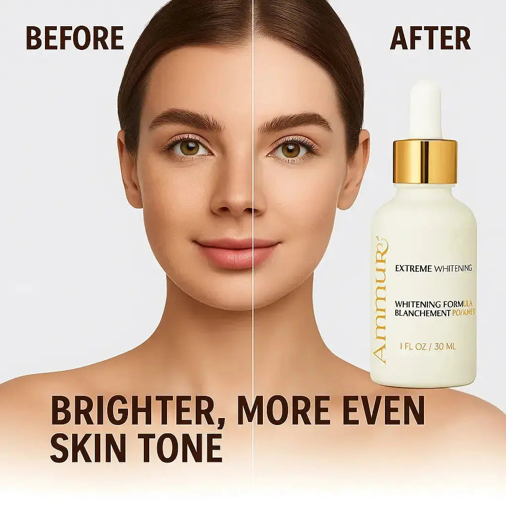 Ammuri Brightening Face Serum with Kojic Acid, Alpha Arbutin, Glutathione & Niacinamide | Dark Spot Corrector for Even Skin Tone – 30ml