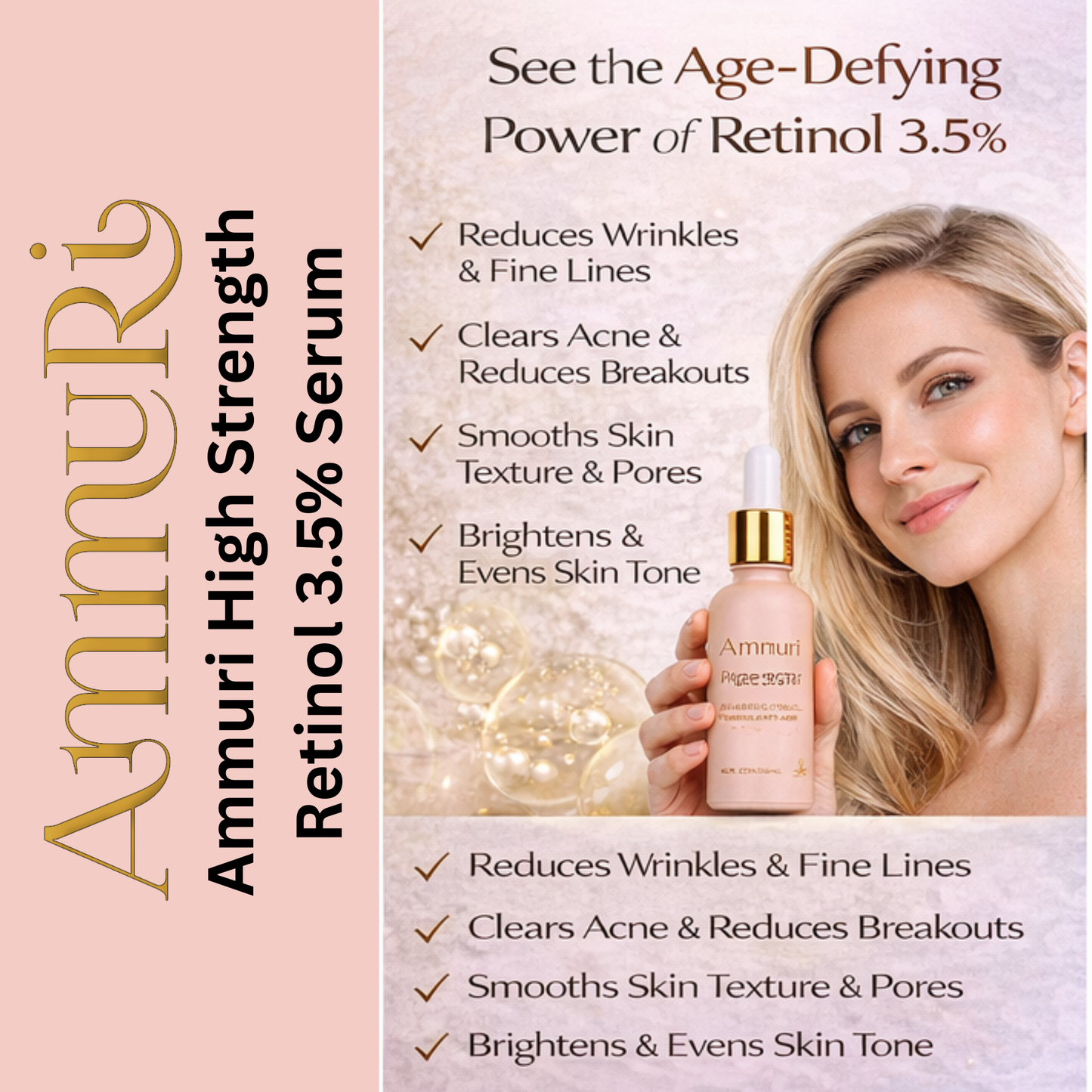 Ammuri Skincare High Strength Retinol Serum 3.5%