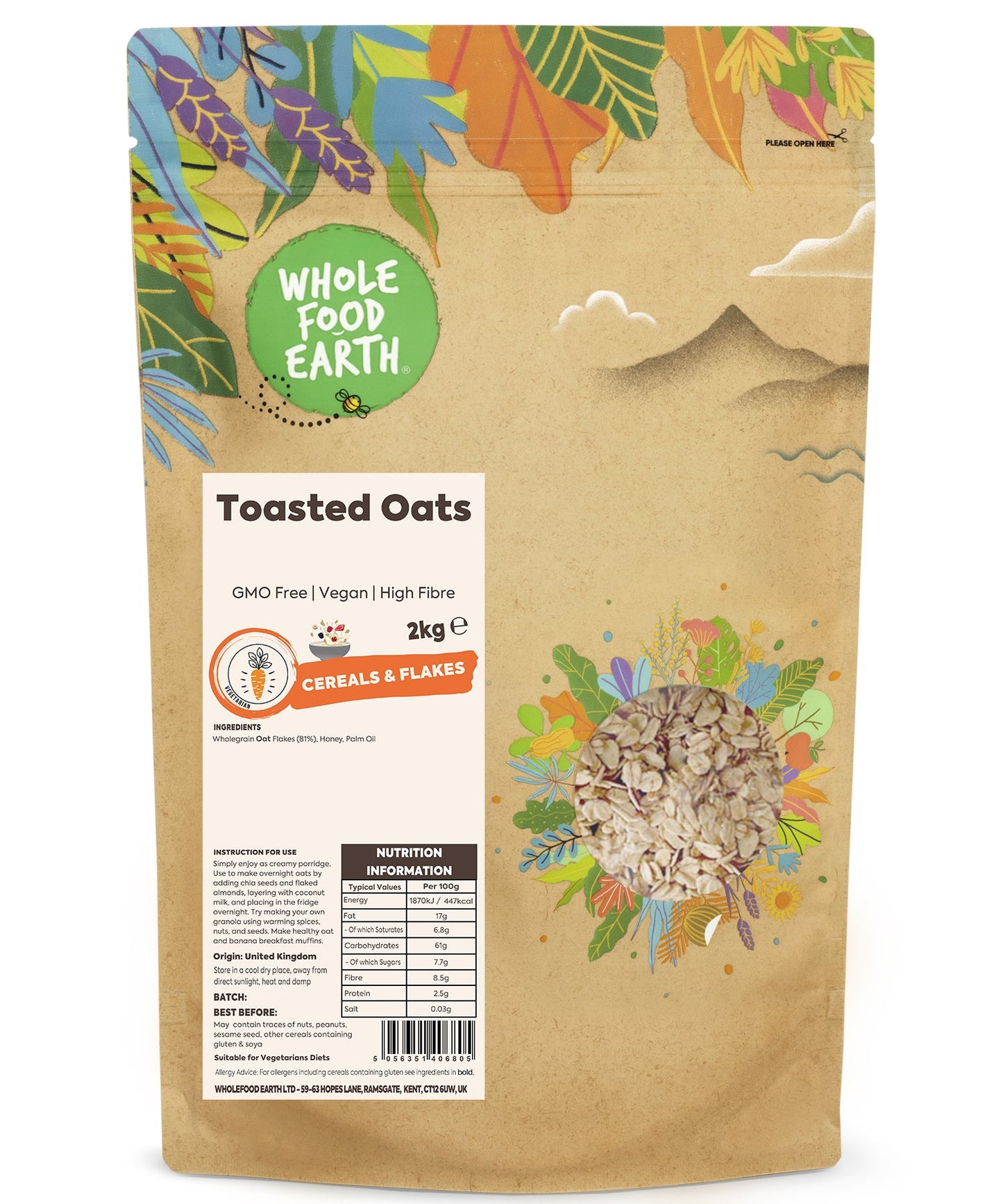 Toasted Oats