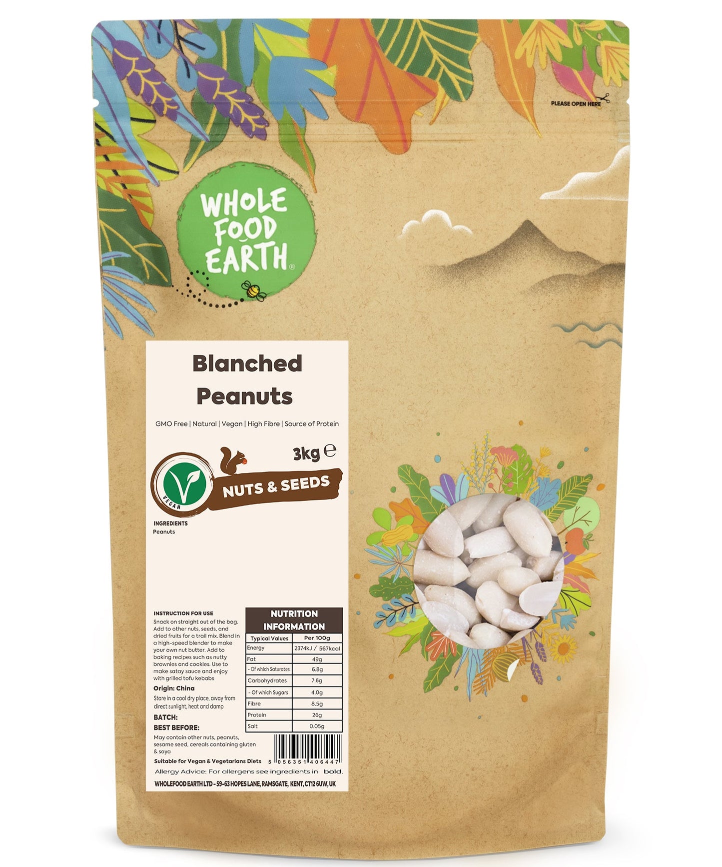 Blanched Peanuts
