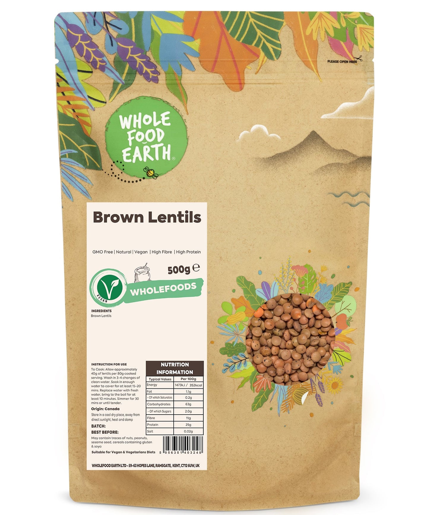 Brown Lentils