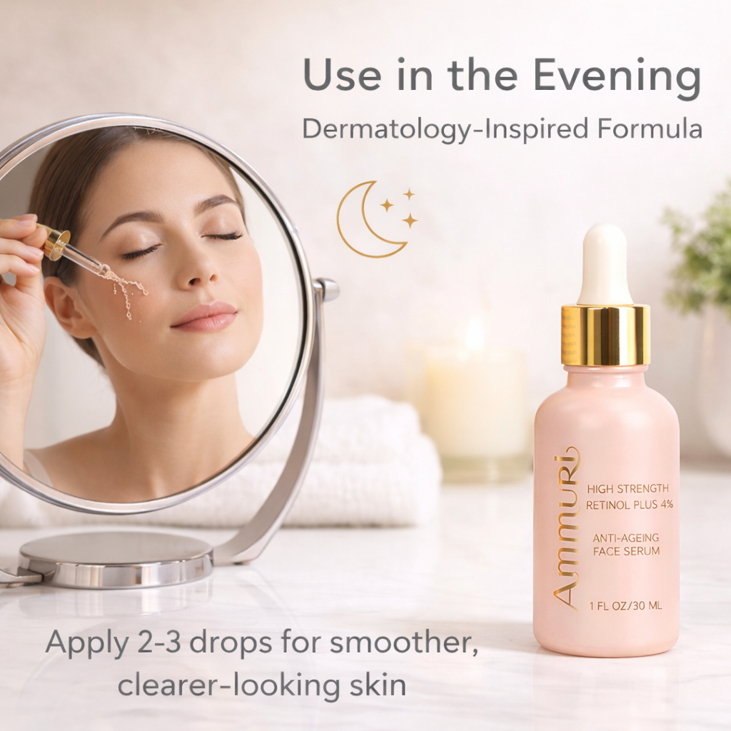 Ammuri Skincare High Strength 4% Retinol Serum 30ml