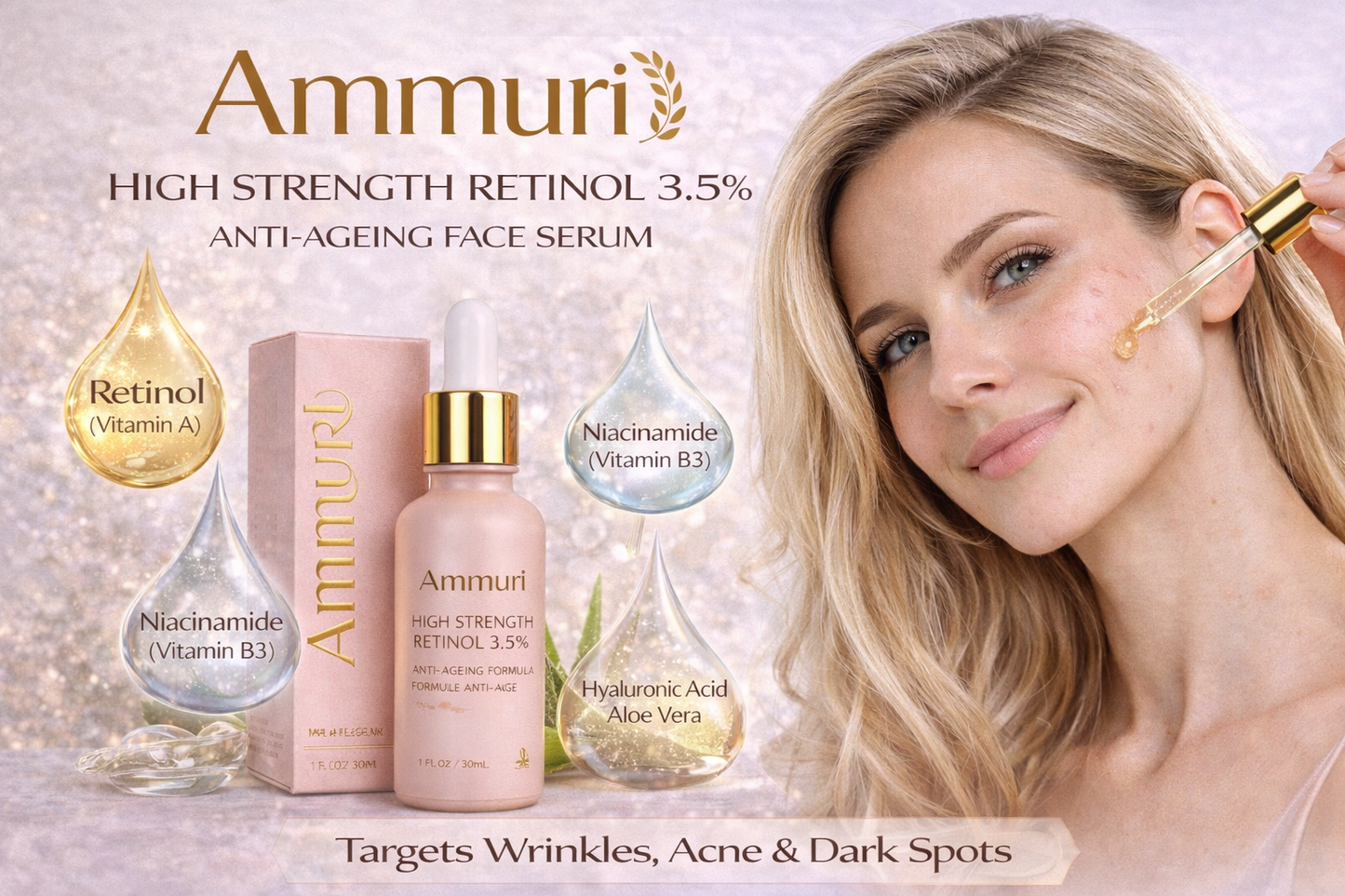 Ammuri Skincare High Strength Retinol Serum 3.5%
