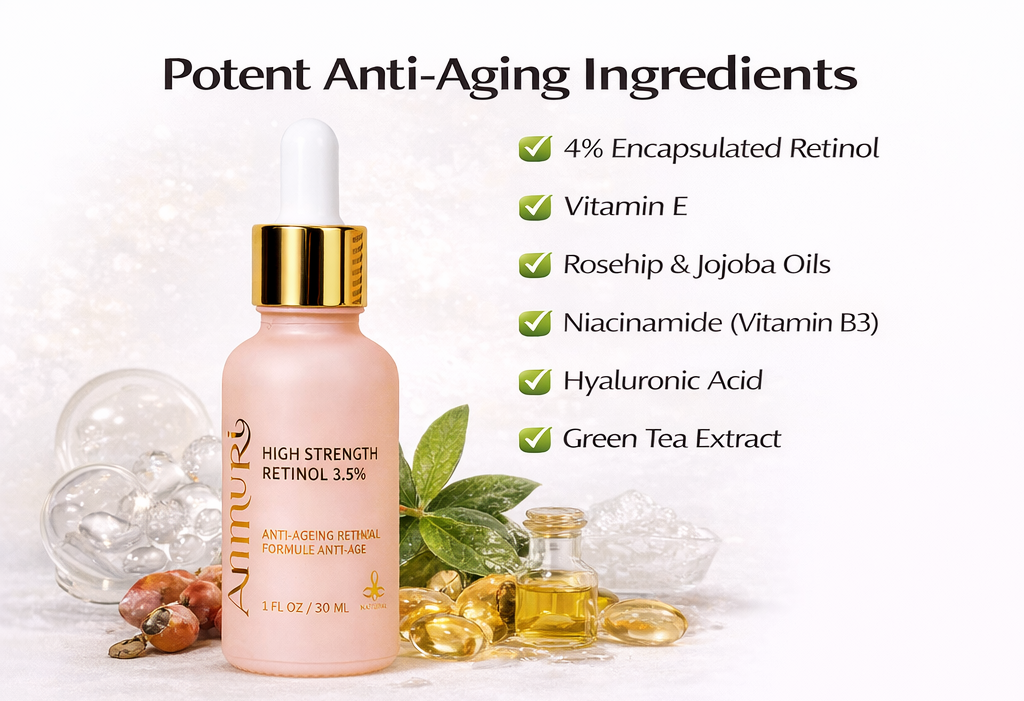 Ammuri Skincare High Strength Retinol 3.5% Serum - Anti-Aging
