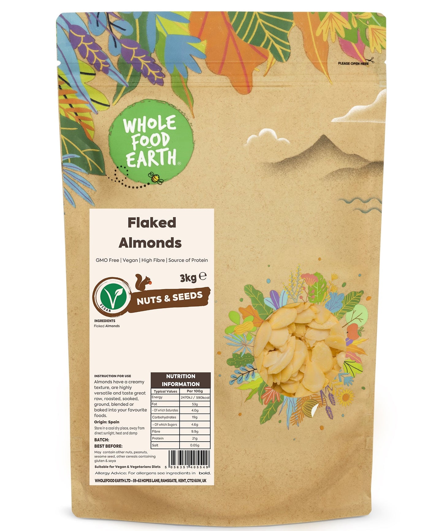 Flaked Almonds
