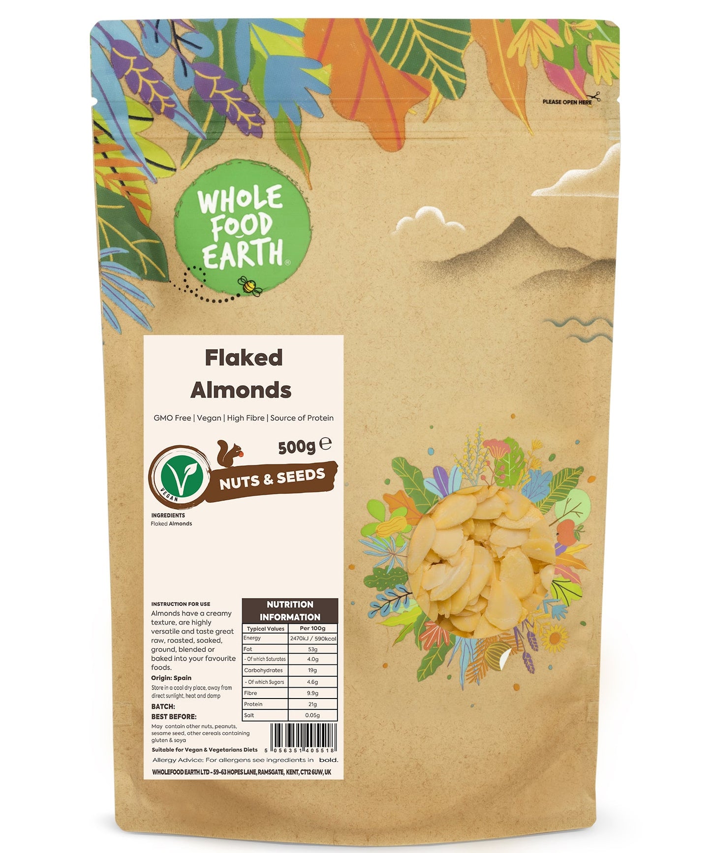 Flaked Almonds