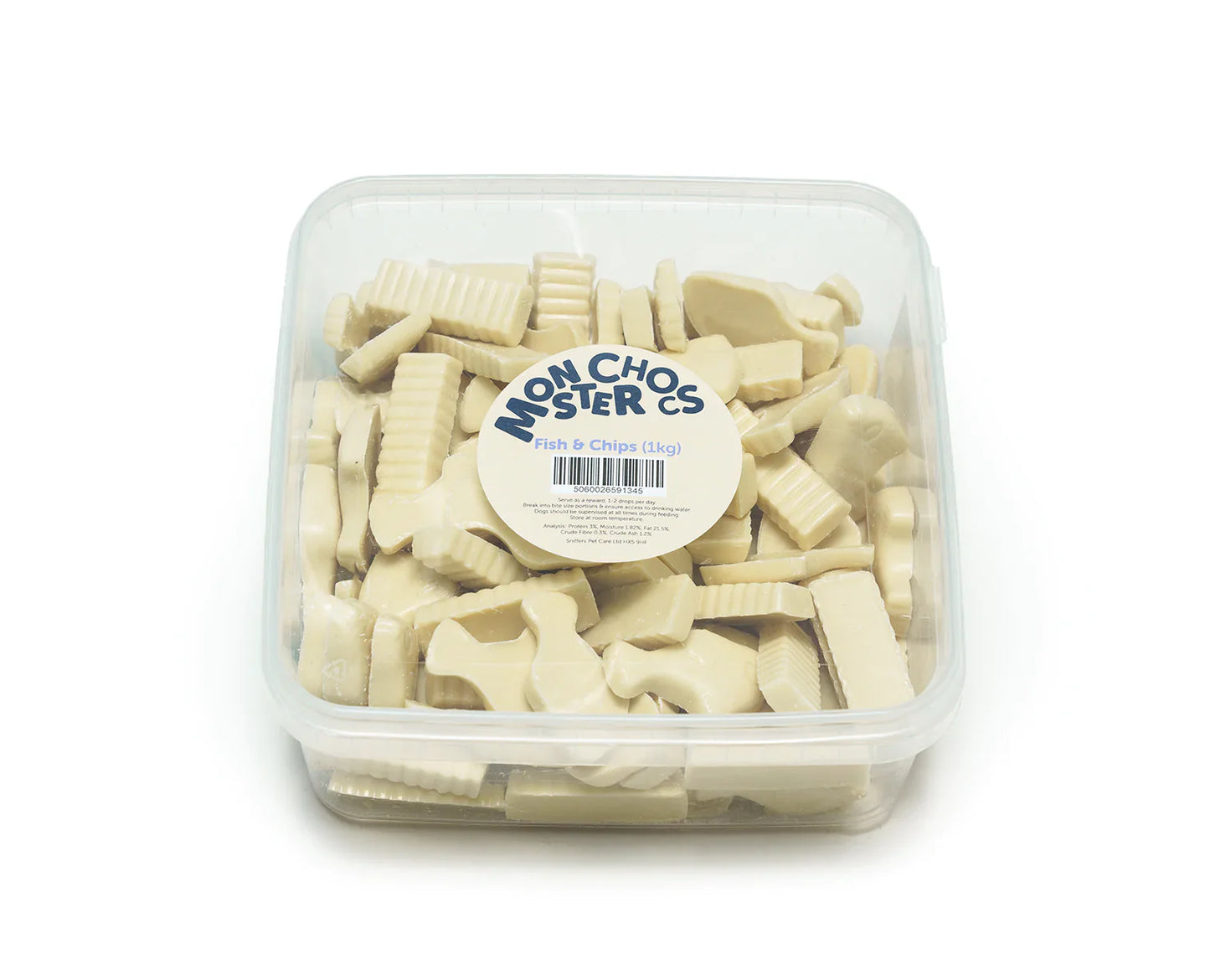 MONSTER CHOCS FISH & CHIPS 1KG