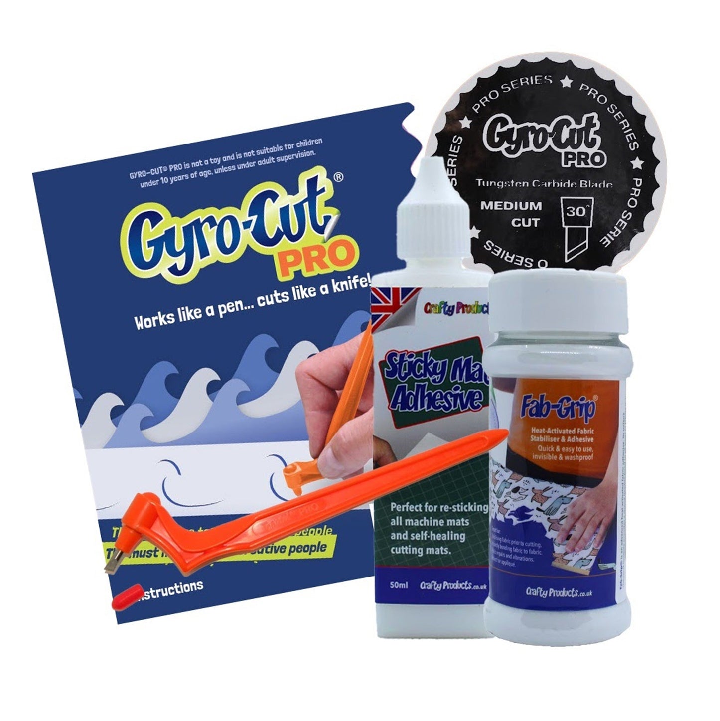 Gyro-Cut® PRO Starter Set For Fabric