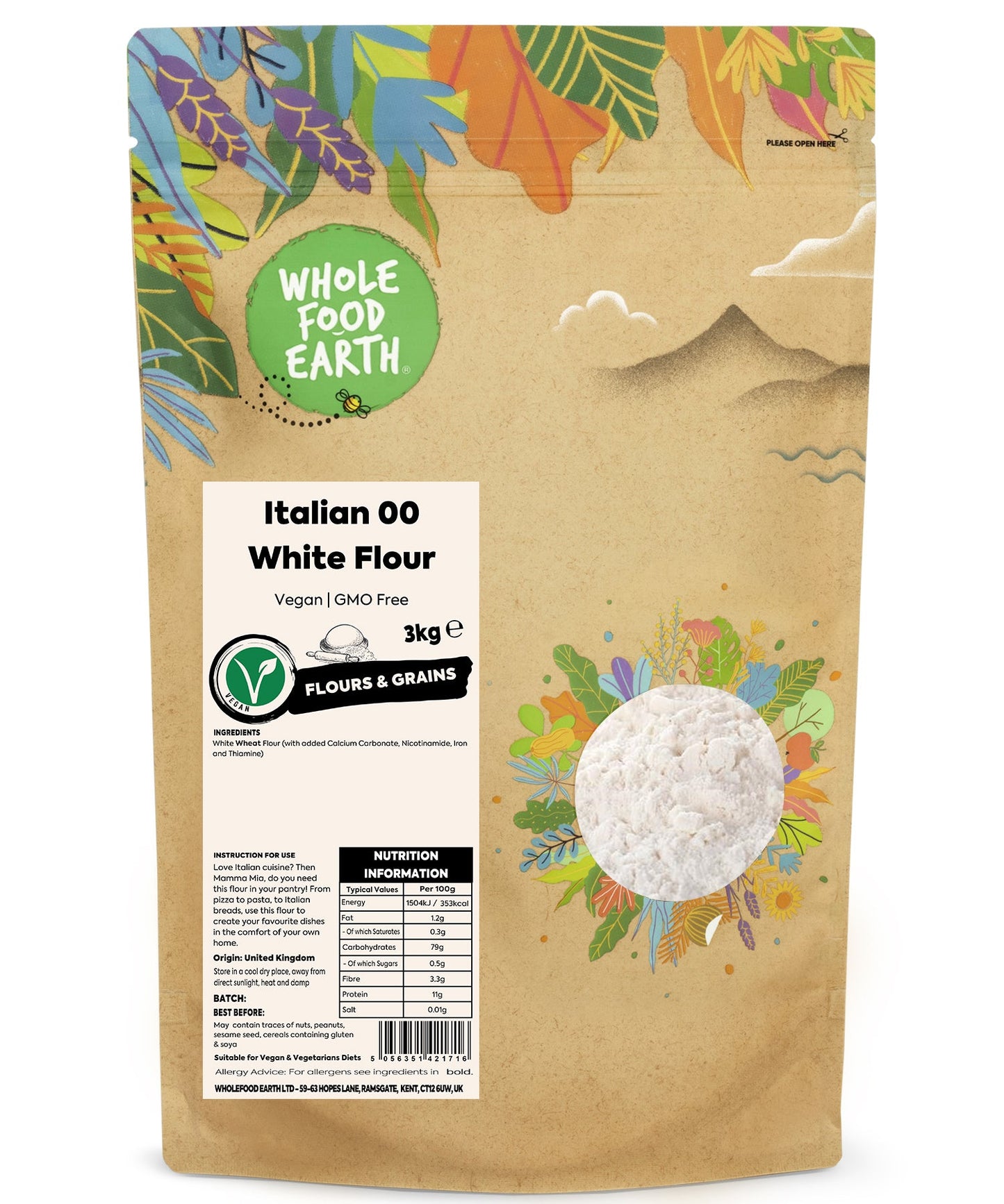 Italian 00 White Flour