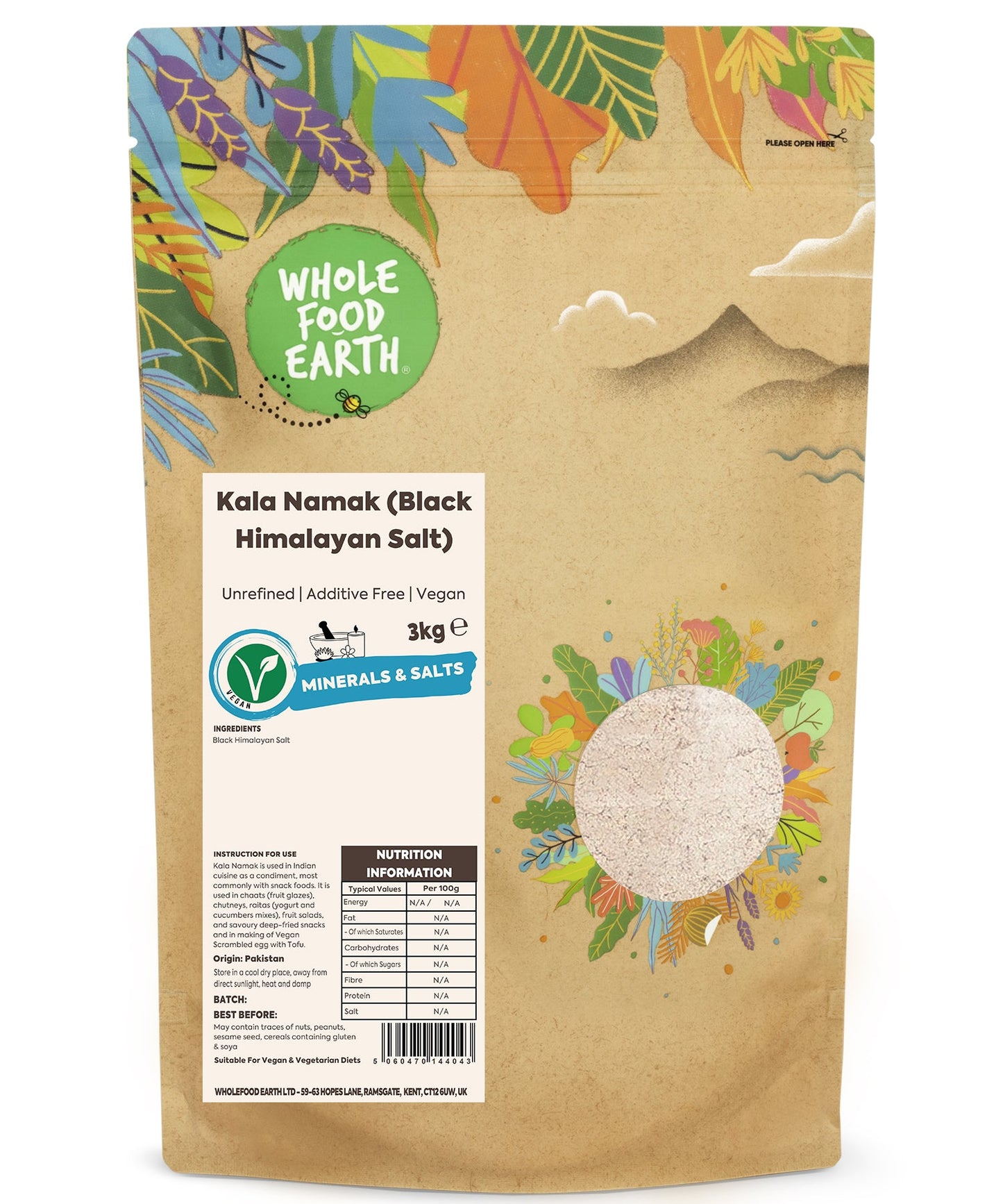 Kala Namak - Fine Black Salt
