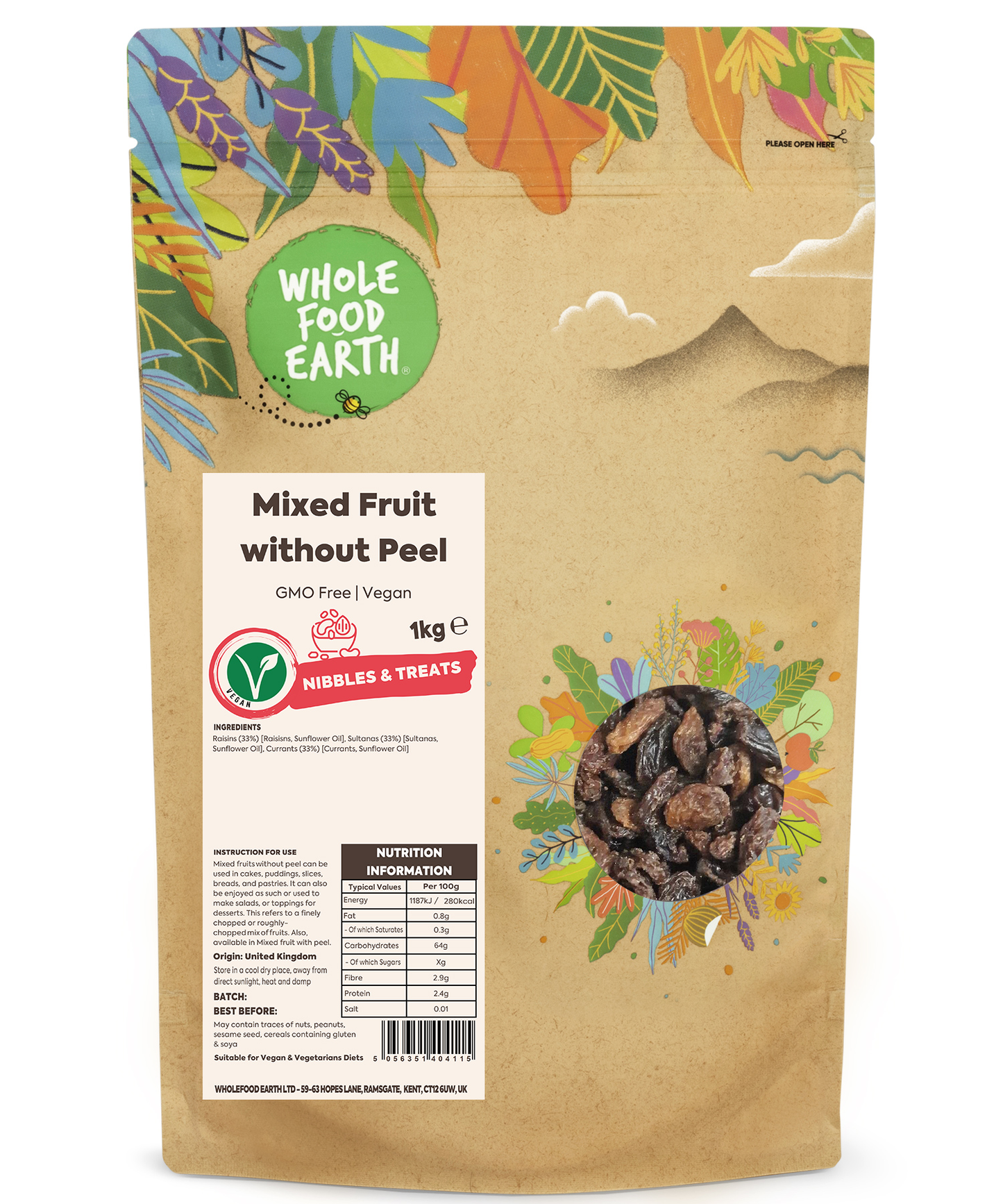 Mixed Fruit without Peel