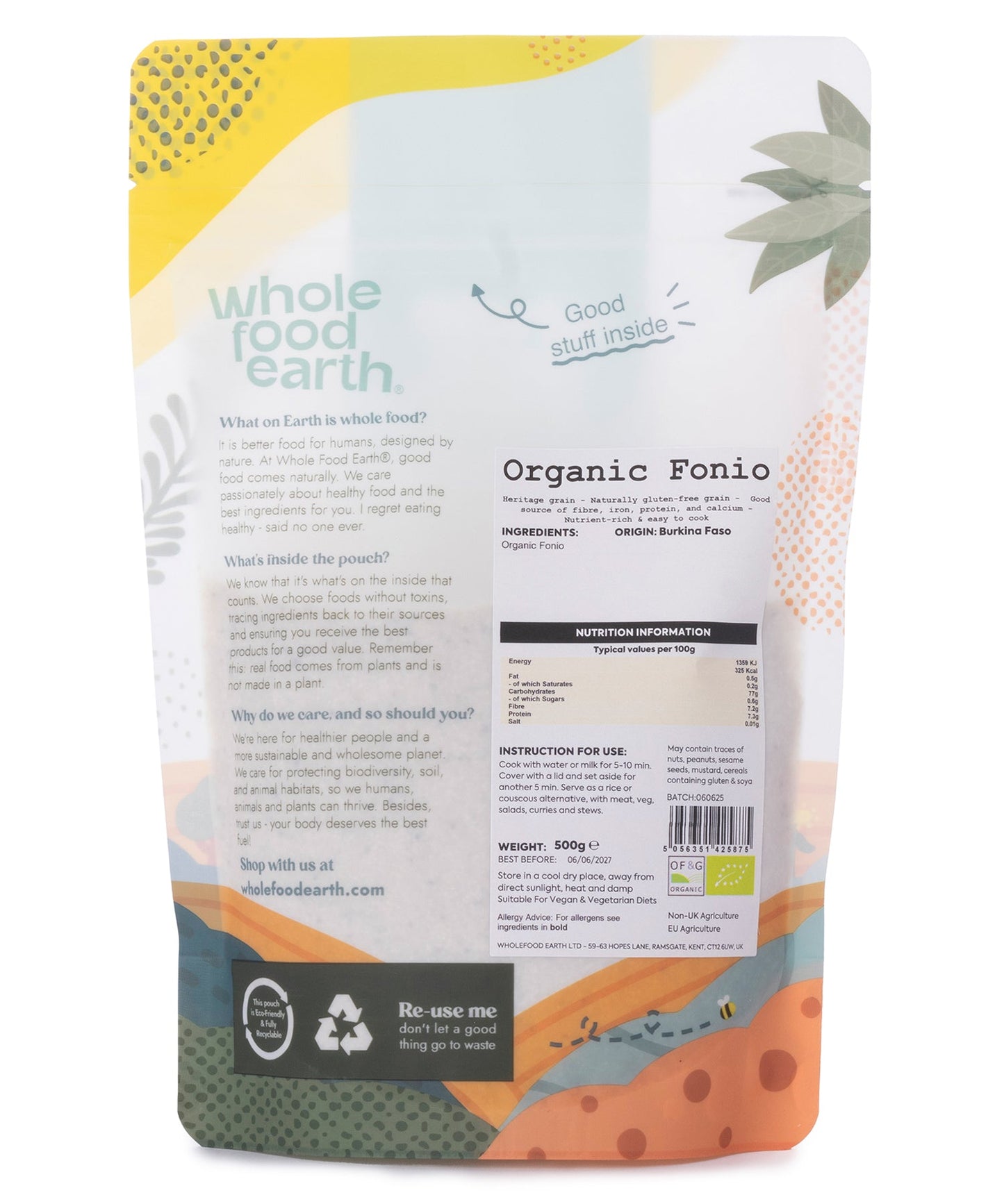 Organic Fonio