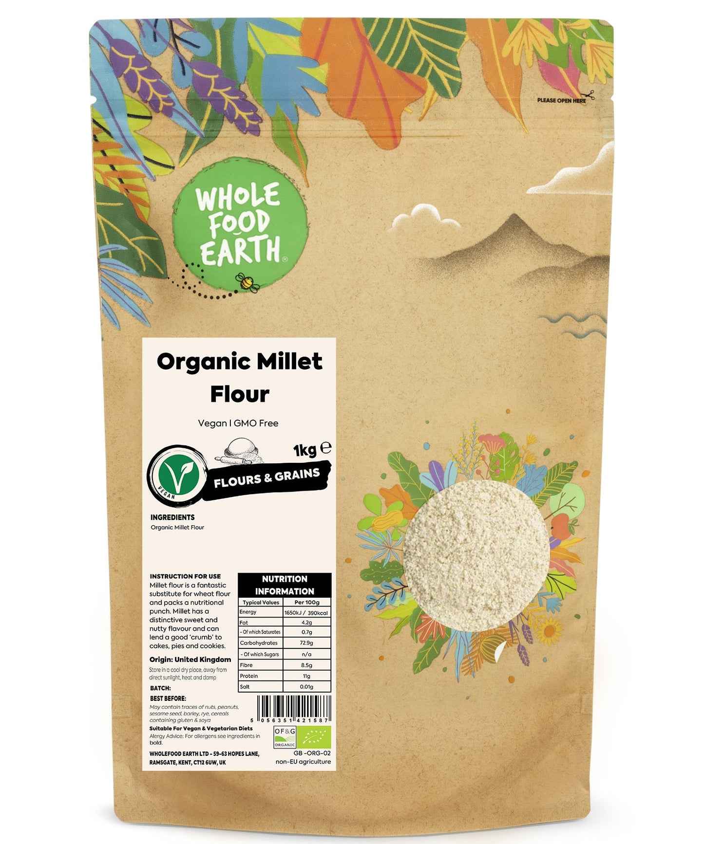 Organic Millet Flour