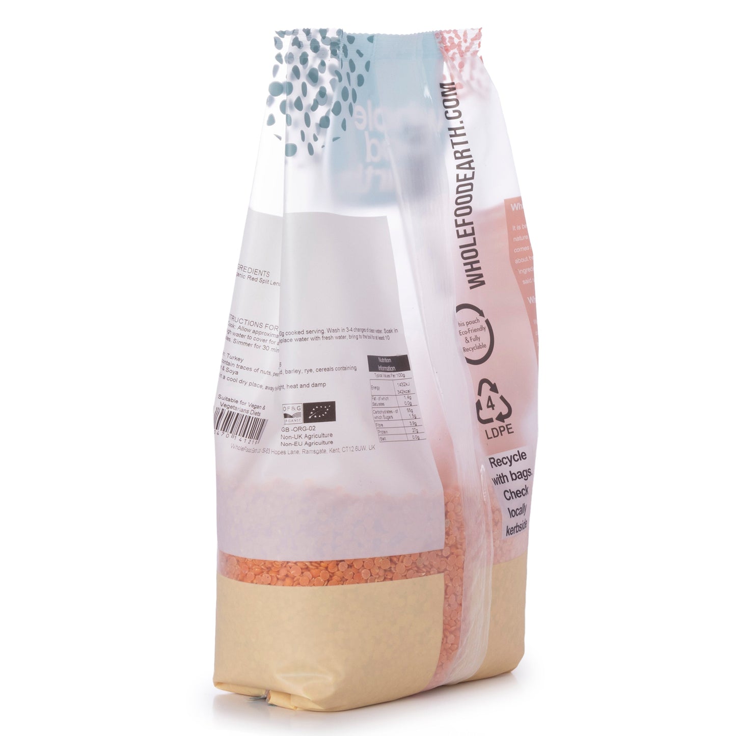Organic Red Split Lentils
