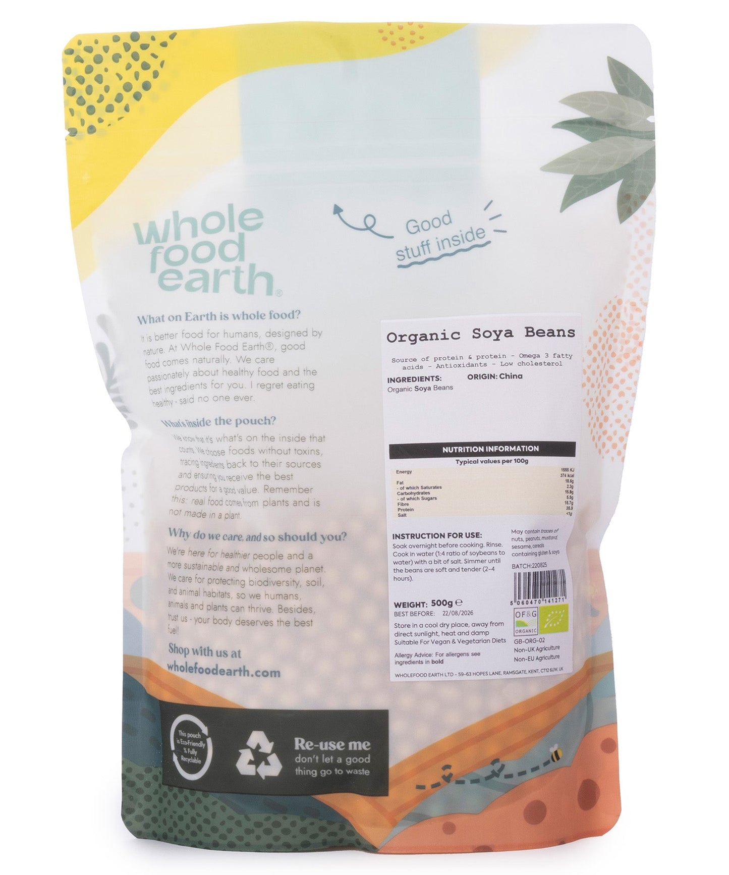 Organic Soya Beans