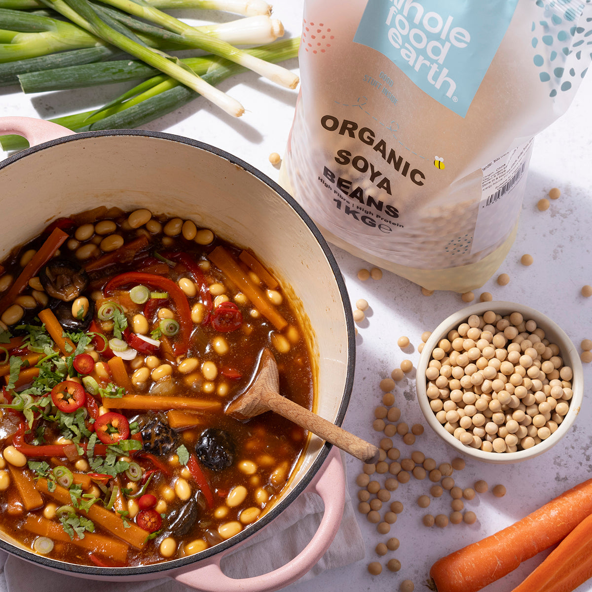 Organic Soya Beans