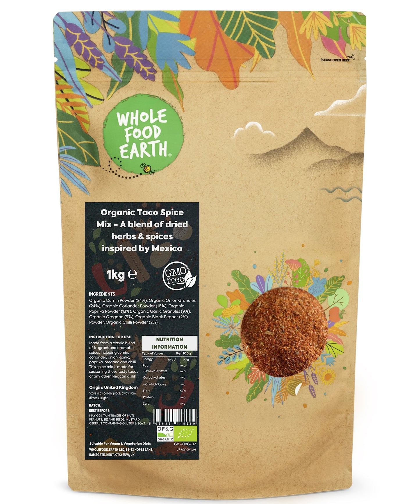 Organic Taco Spice Mix
