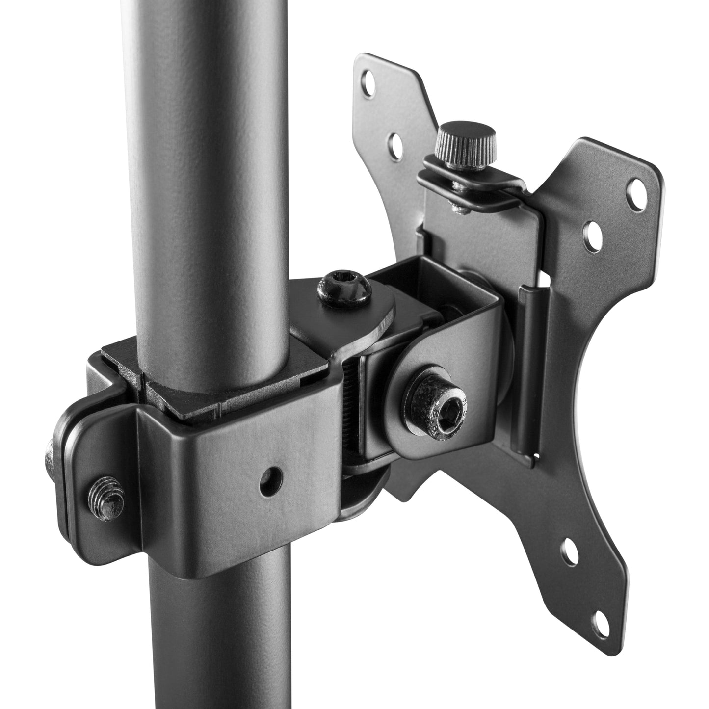 ProperAV Desk Monitor Mount 17" - 34" Freestanding Base VESA Max 100x100