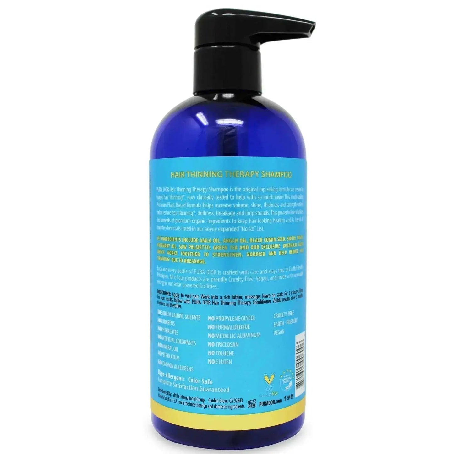 Ammuri Skincare PURA D’OR Shampoo for Thinning Hair
